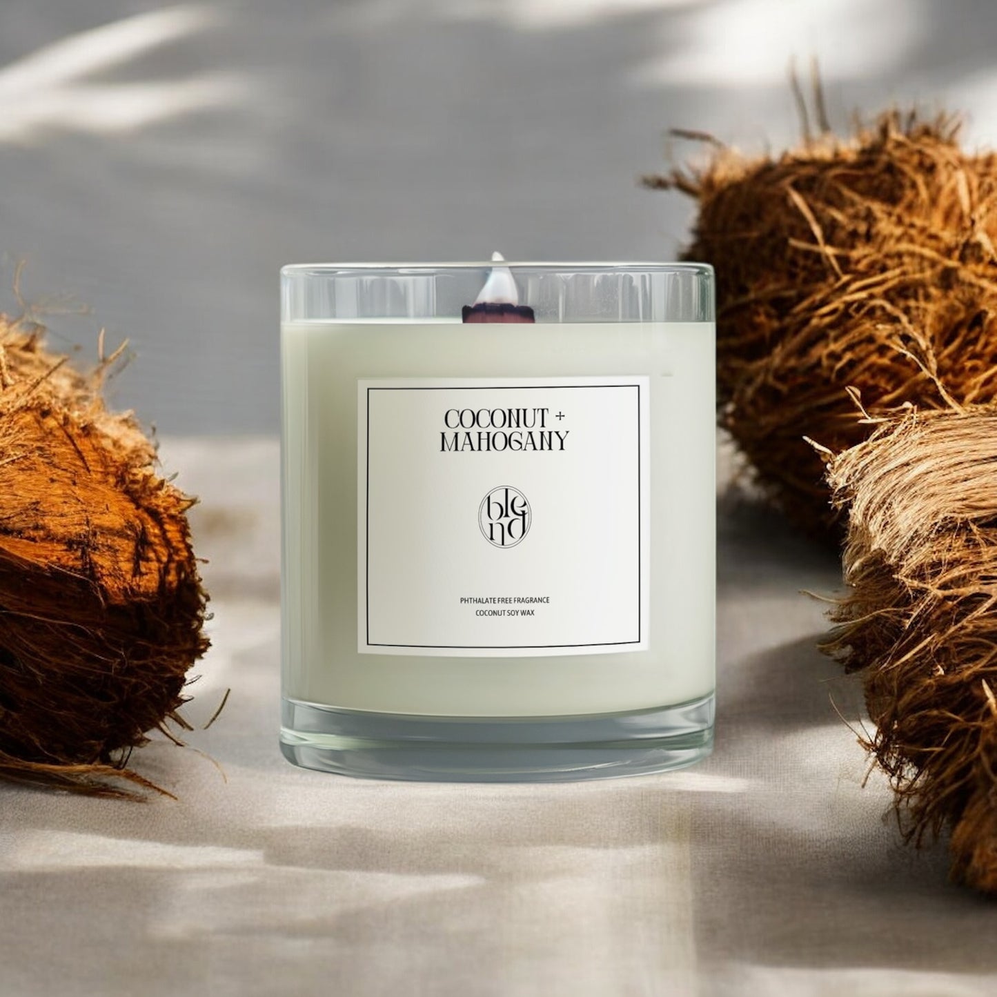 Coconut + Mahogany | Luxury Home Fragrance