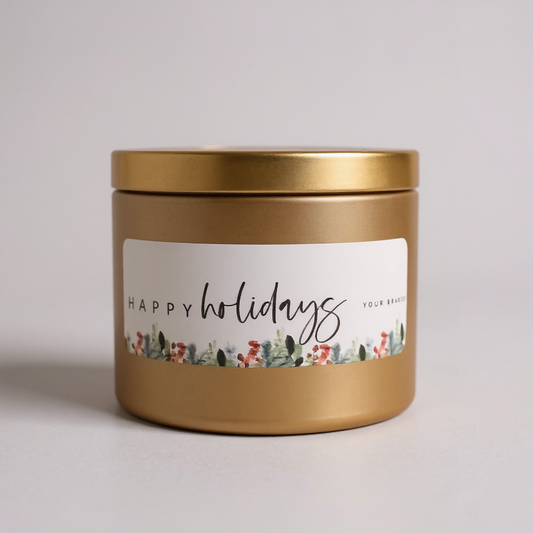 Custom Bulk Order 5oz Candle Tins (Qty 12)