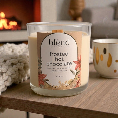 Frosted Hot Chocolate Candle 11.5oz