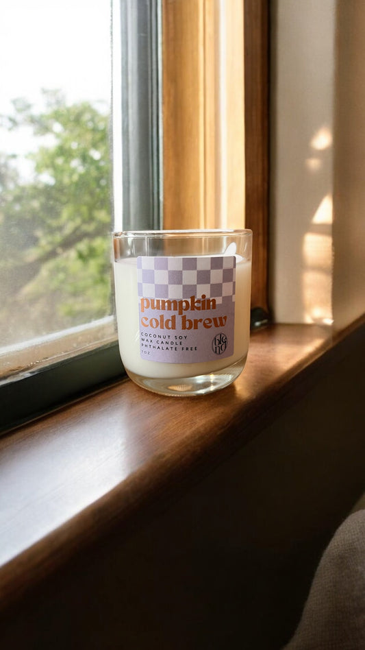 Pumpkin Cold Brew Candle 7oz