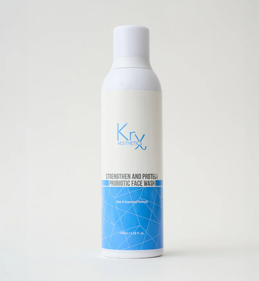 KrX Strengthen + Protect Probiotic Face Wash