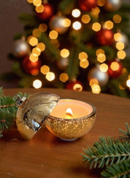 Ornament Candle 7oz -Frosted Fir