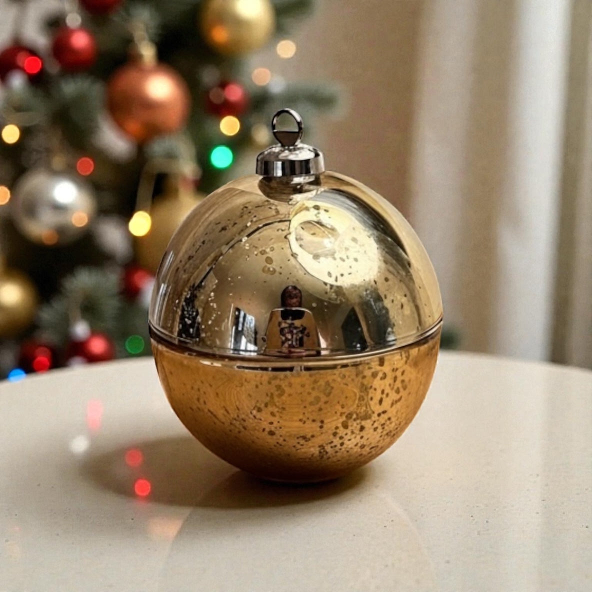 Ornament Candle 7oz -Frosted Fir